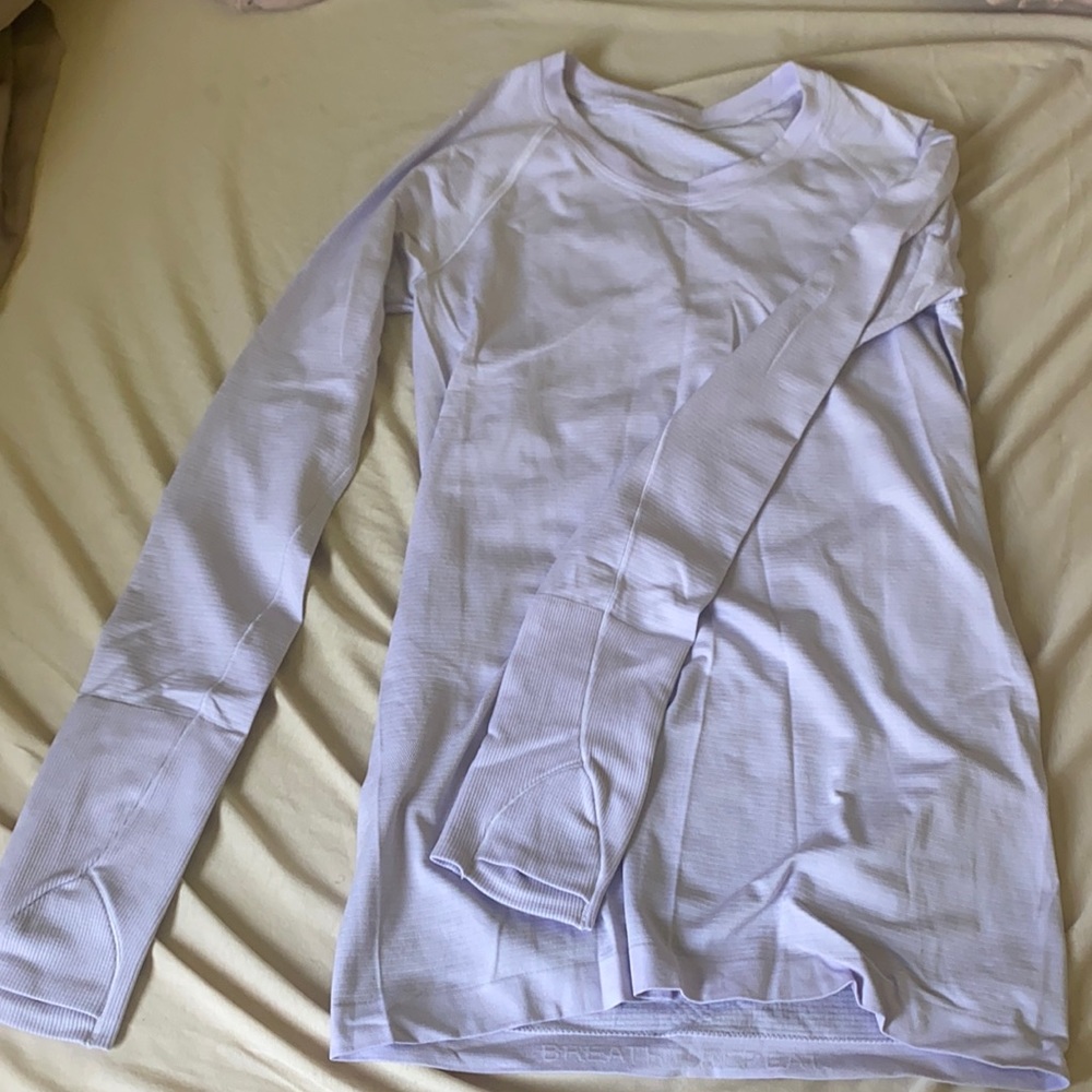 COPY - NOT SOLD Lavender LongSleeve Swiftly Tech-